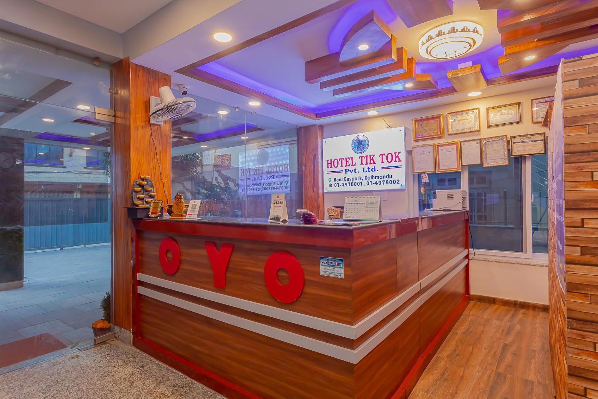 Oyo 799 Hotel Tik Tok Pvt Ltd. Katmandu Eksteriør bilde