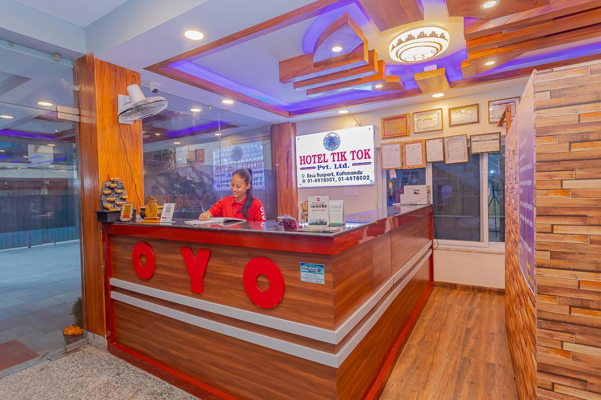 Oyo 799 Hotel Tik Tok Pvt Ltd. Katmandu Eksteriør bilde